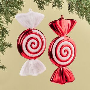 Елочные игрушки Конфеты - Эльфийская Карамель 32 см, 2 шт, пластик