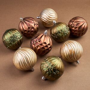 Набор пластиковых шаров Бенитсес 8 см, 9 шт