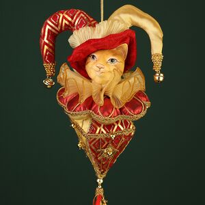 Елочная игрушка Кот из рода Редмундов: Мостолес 25 см