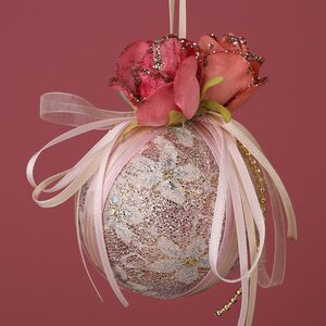 Винтажный елочный шар Палаццо Аврора 11 см