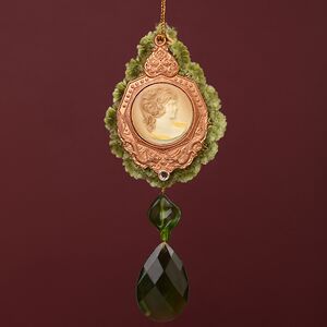 Винтажная елочная игрушка Брошь Макиавелли - Полонез 14 см