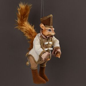 Елочная игрушка Белка Прево - Лес Саксен 25 см