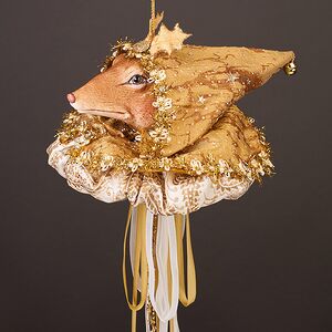 Елочная игрушка Белка Комбри - Мондарис 35 см