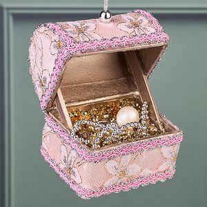 Елочная игрушка Сундук Принцессы Каролины: Мотриль 9 см