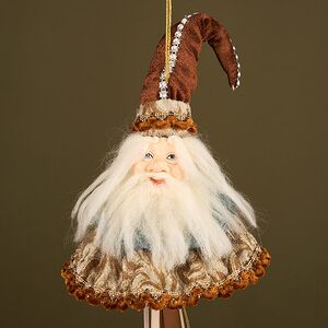 Елочная игрушка Санта - Волшебный Мир 36 см