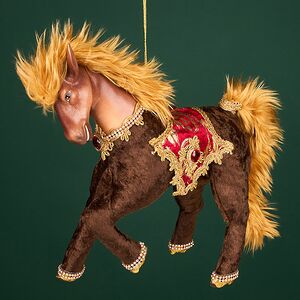 Подвесная игрушка Лошадь Детрита - Королевство Эребор 30 см