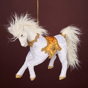 Подвесная игрушка Лошадь Джиссу - Королевство Эребор 30 см