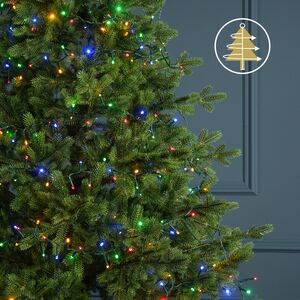 Ярусная гирлянда на елку 180 см Easy Light, 540 разноцветных LED, зеленый ПВХ, контроллер, IP44